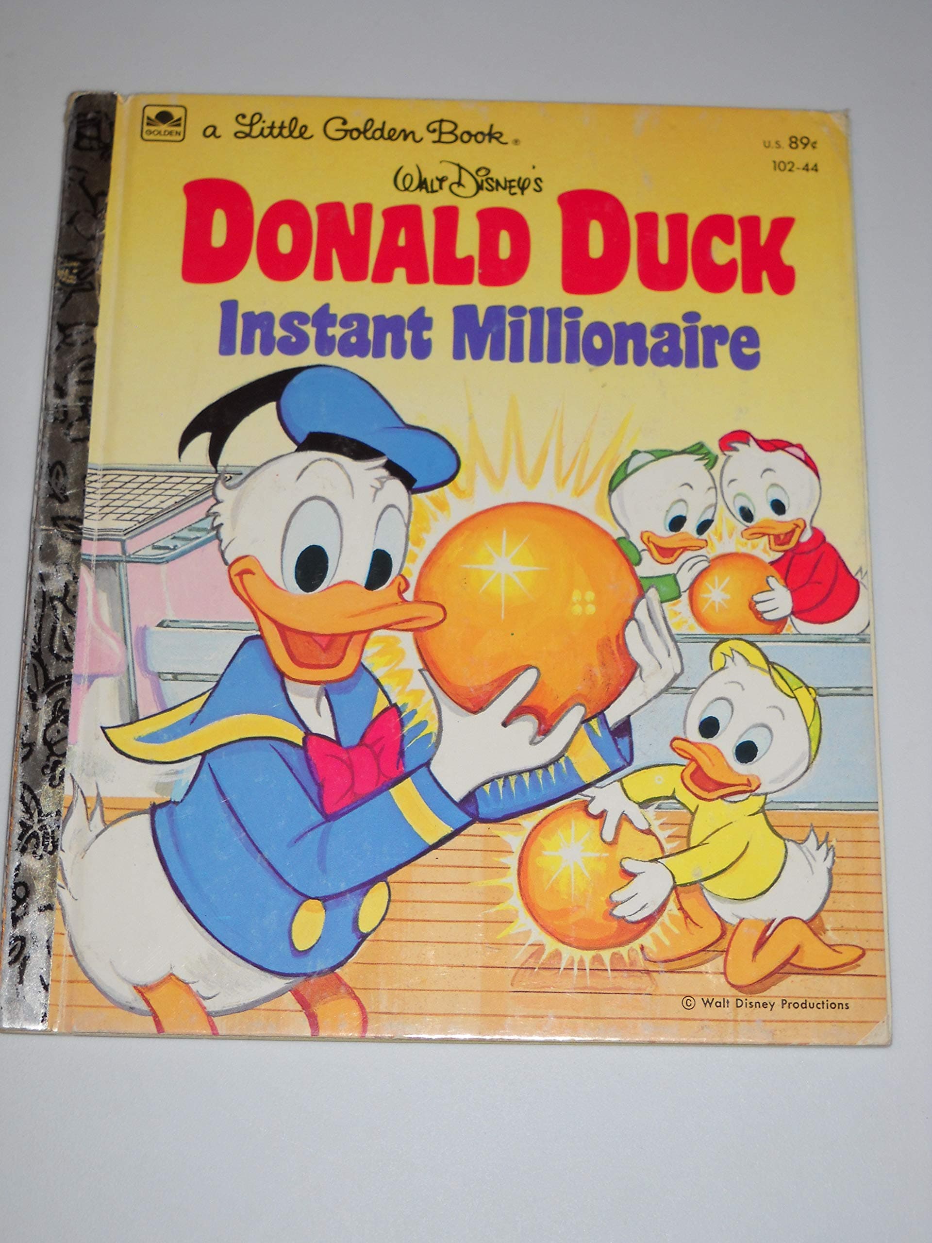 Donald Duck Instant Millionaire [Hardcover] Disney, Walt by null