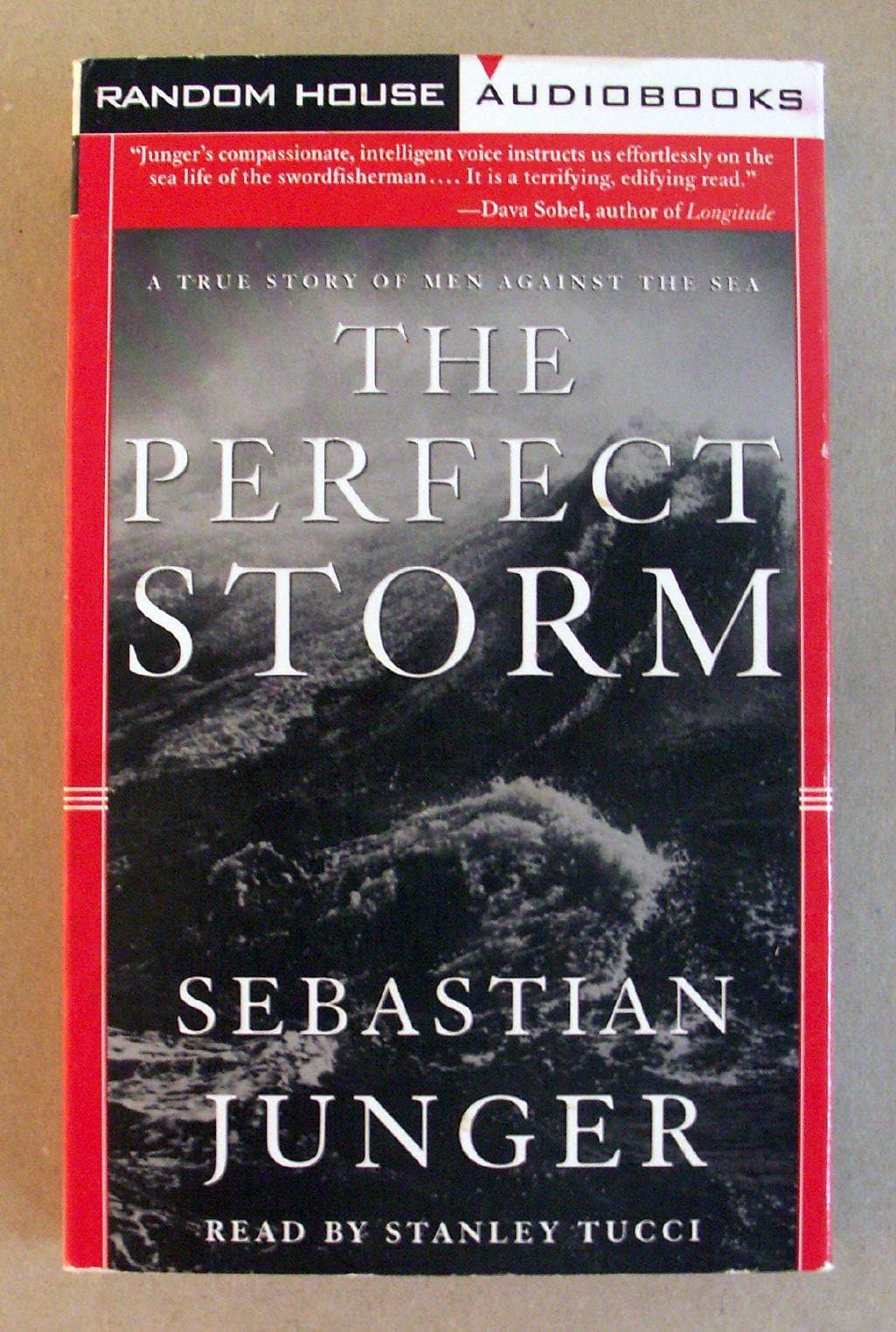 The Perfect Storm : A True Story of Men Against the Sea (Cassette/Abridged) Junger, Sebastian and Tucci, Stanley by null