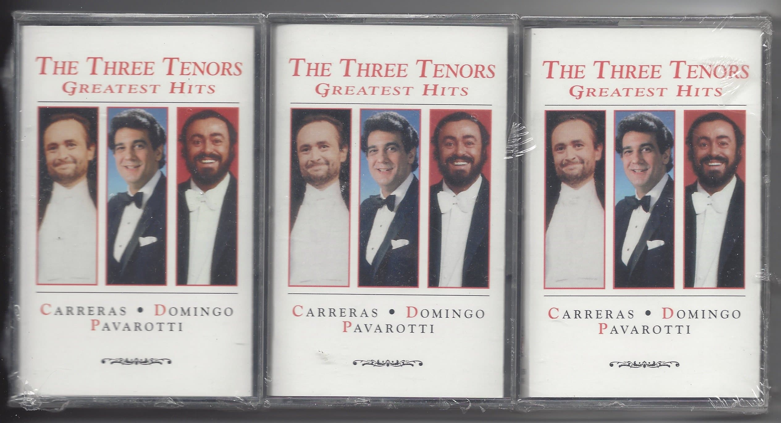 The Three Tenors Greatest Hits [Audio Cassette] Carreras; Domingo and Pavarotti by null