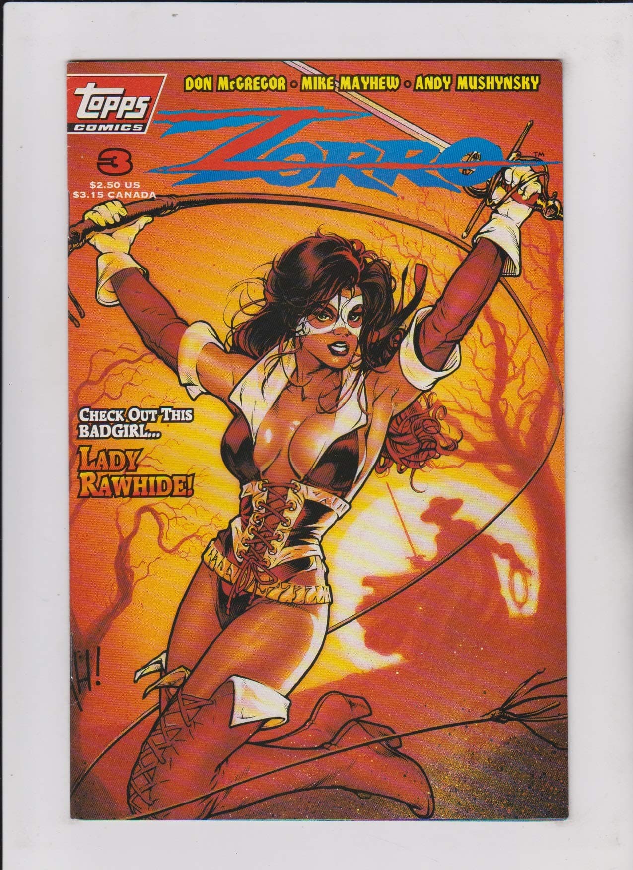 Lady Rawhide Special Edition No. 1, (Zorro #3) [Comic] Don McGregor; Mike Mayhew and Andy Mushynsky