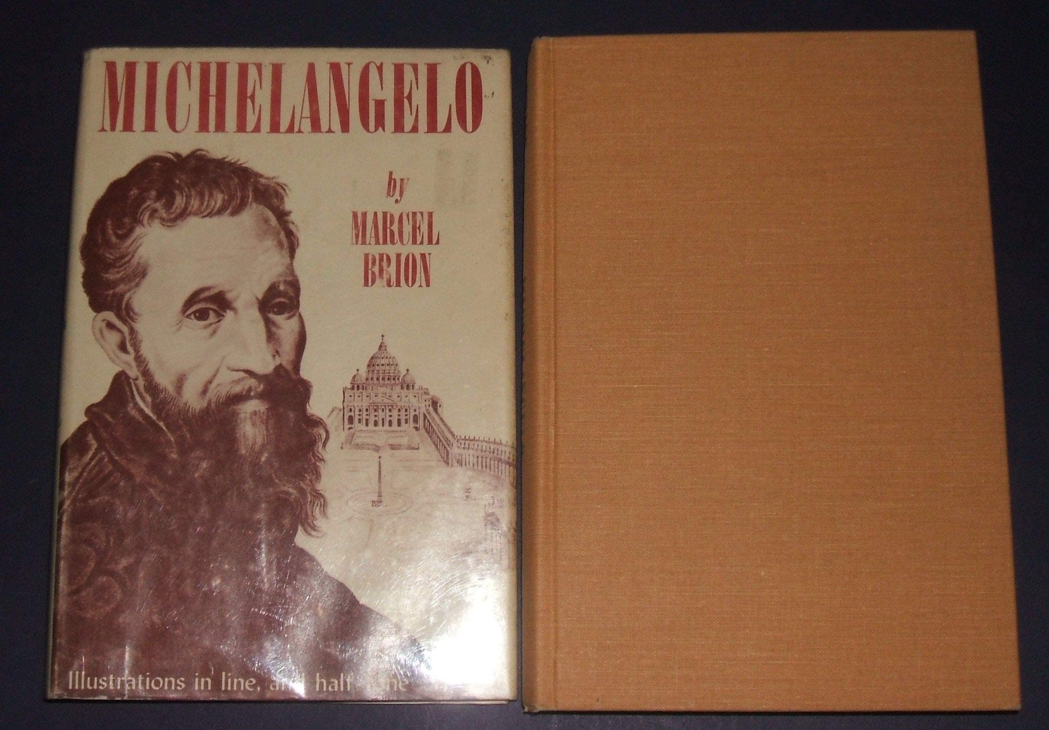 Michelangelo by Marcel Brion [Hardcover] Brion, Marcel and Illustrated by null
