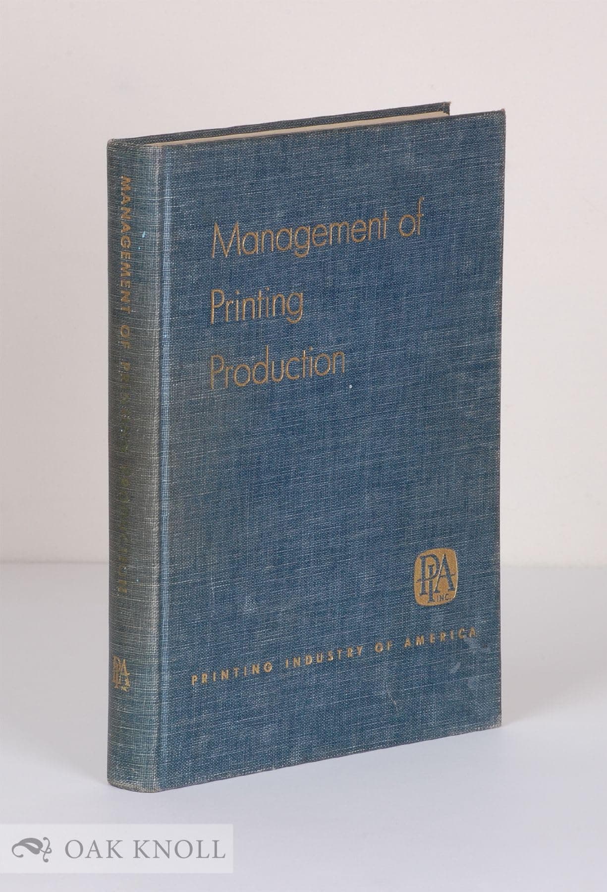 Management of Printing Production [Hardcover] Roy, Robert H. by null
