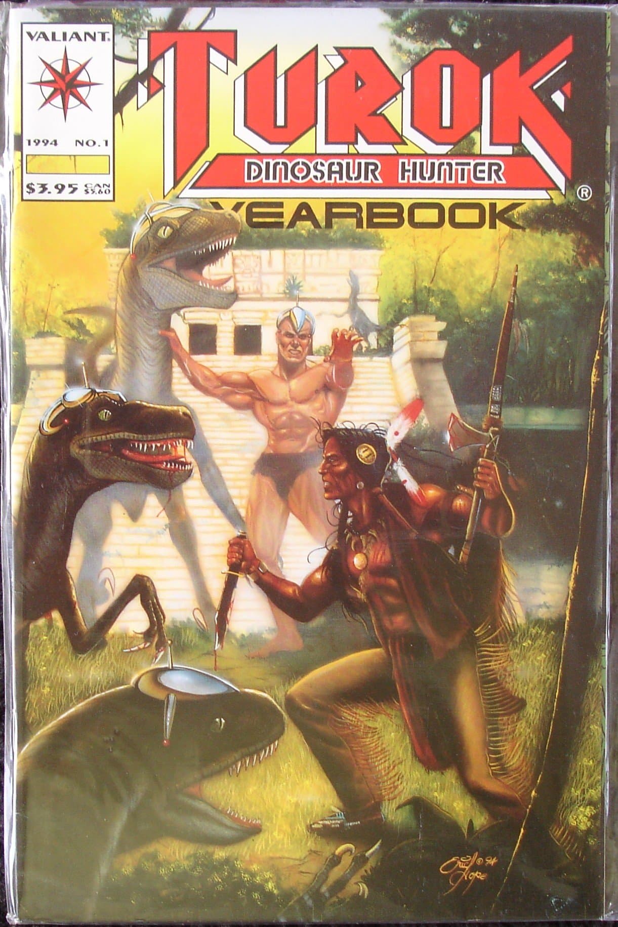 Turok the Dinosaur Hunter Yearbook #1 (Mon-Ark Lives - Volume 1) [Comic] Mike Baron and Dave Cockrum by null
