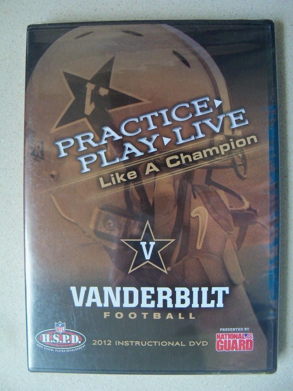Practice, Play, Live Like a Champion: Vanderbilt Football [2012 Instructional DVD--Offense, Defense and Special Teams]