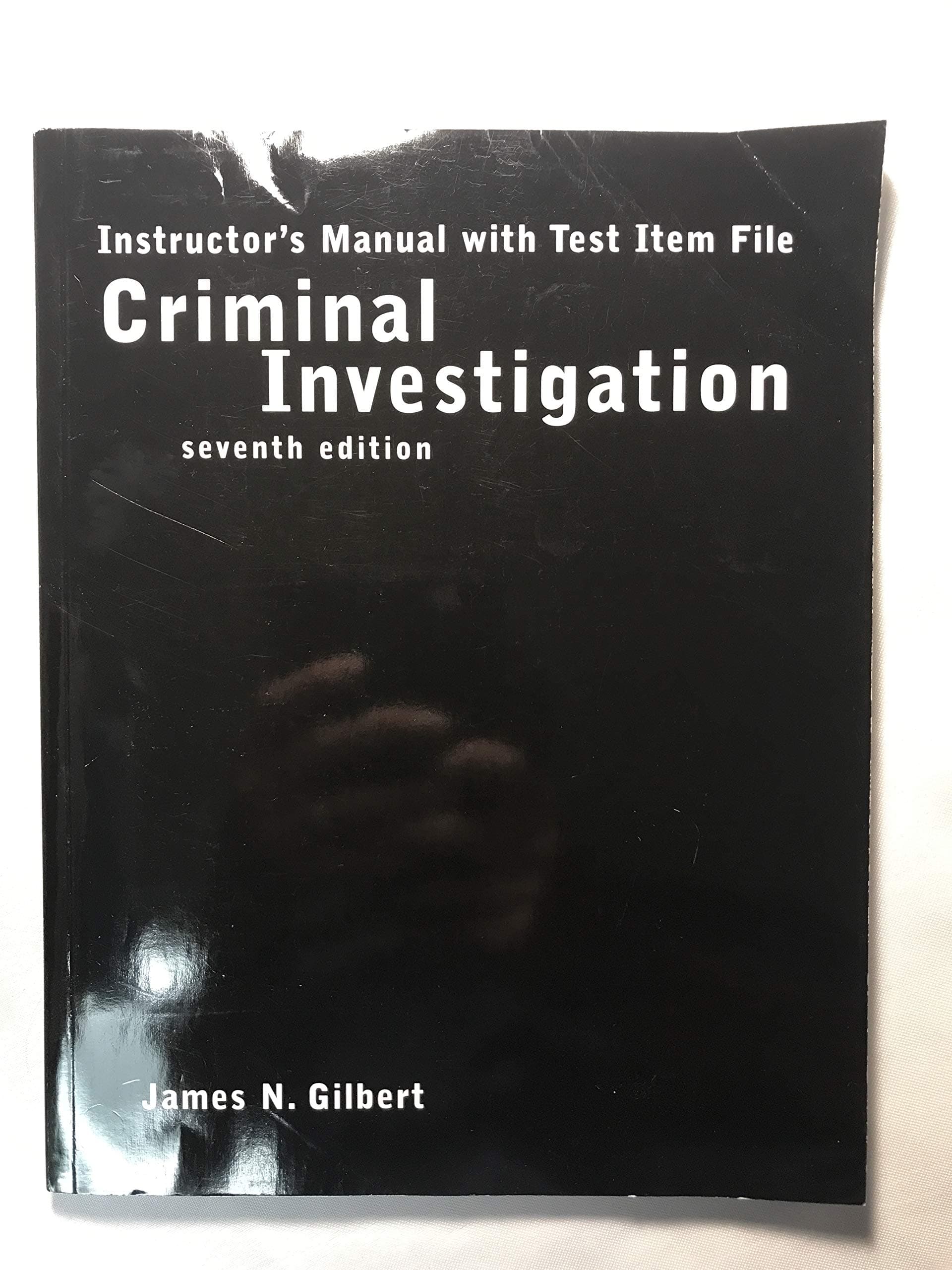 Criminal Investigation [Transparency] Gilbert by null