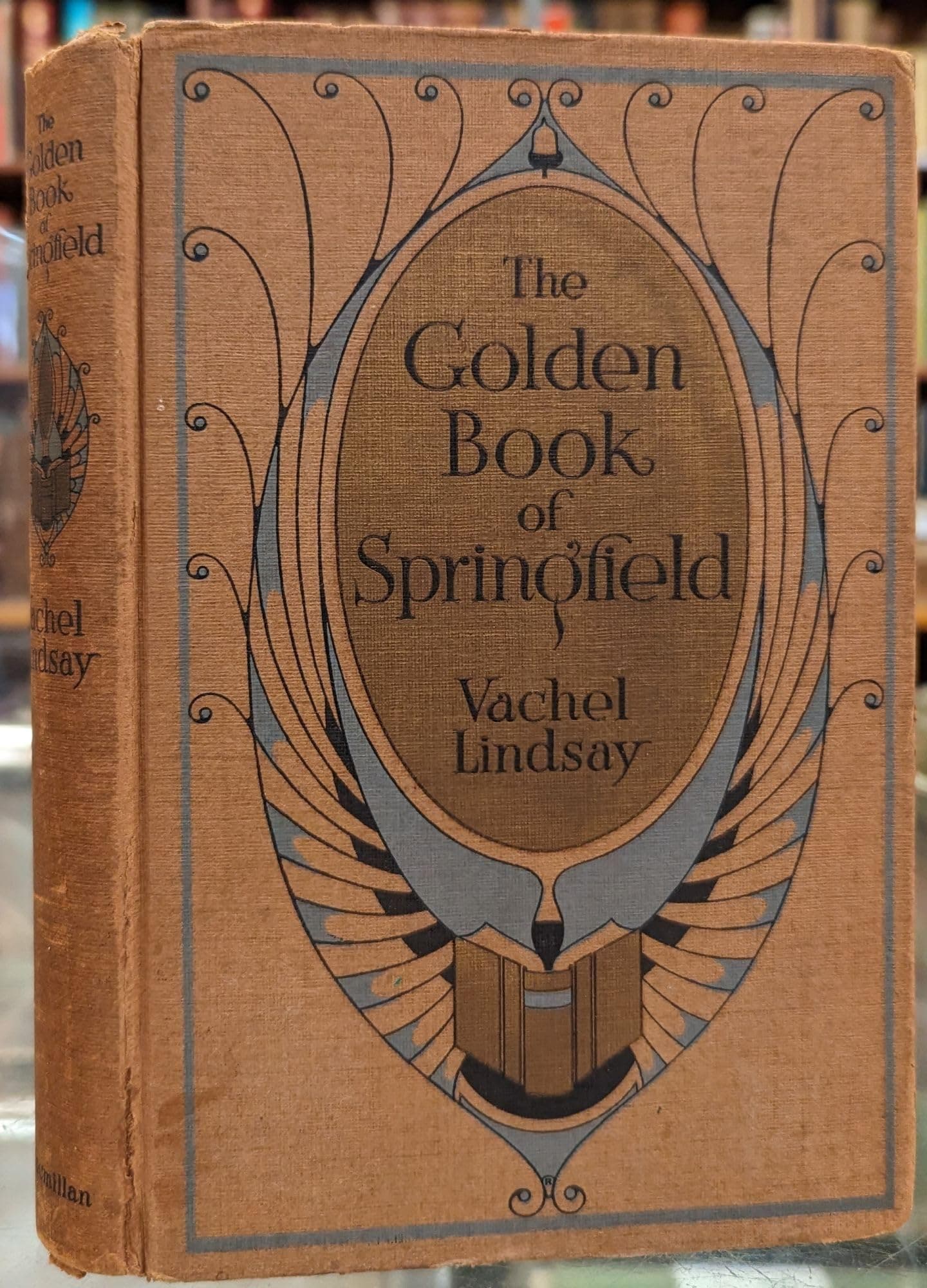 The Golden Book of Springfield [Hardcover] Lindsay, Vachel by null