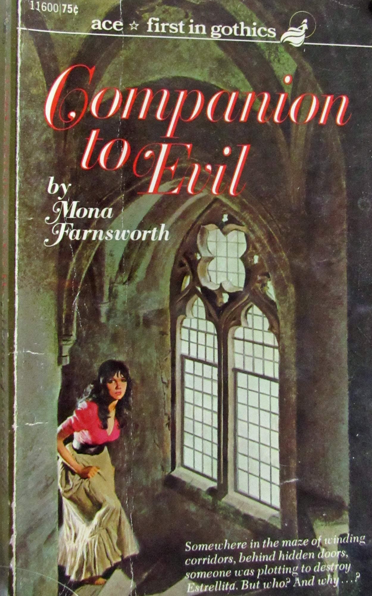 COMPANION TO EVIL (GOTHIC PAPERBACK) ~ BY MONA FARNSWORTH [Paperback] Mona Farnsworth by null