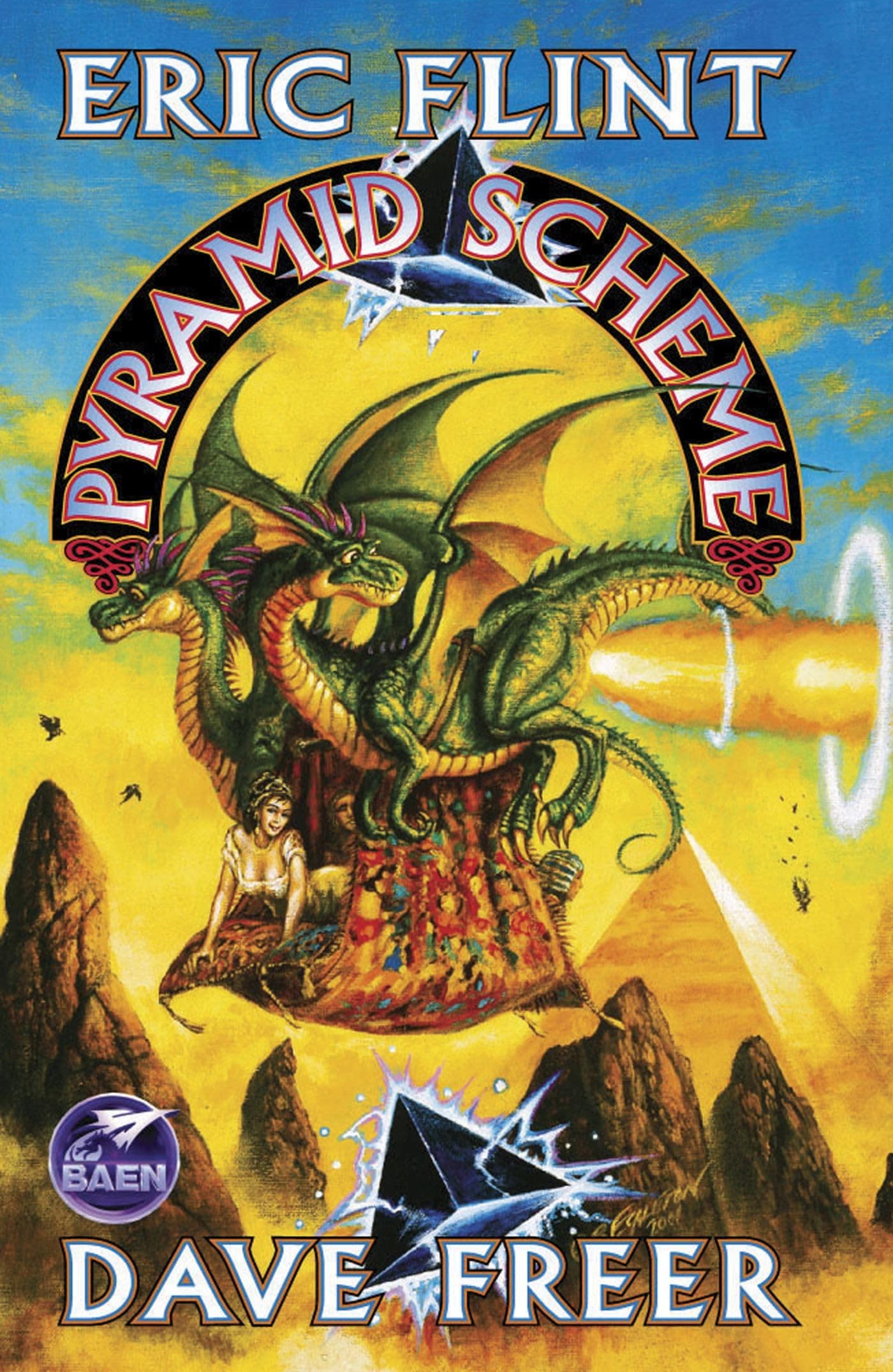 Pyramid Scheme [Mass Market Paperback] Flint, Eric and Freer, Dave by null