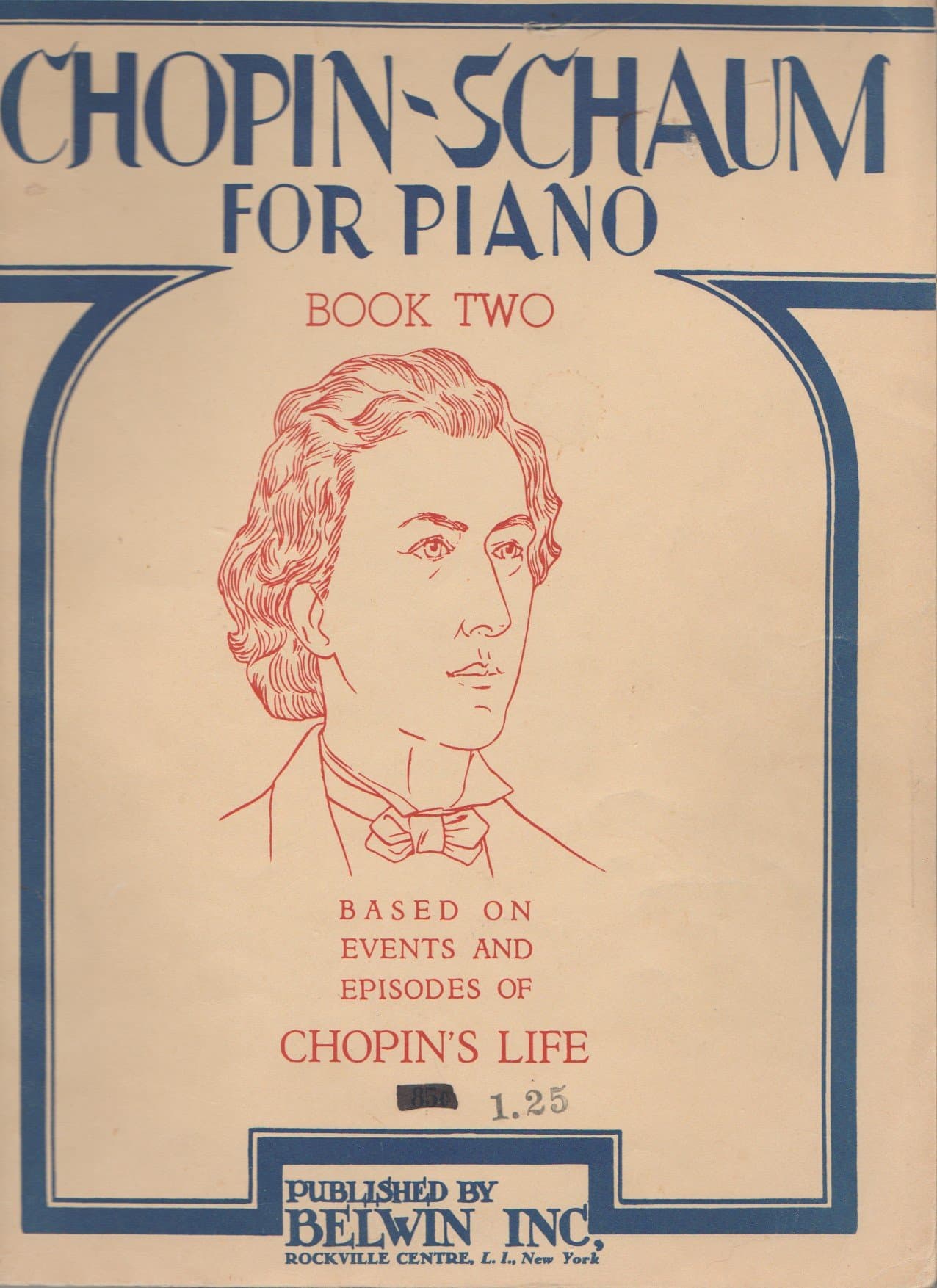 Chopin-Schaum Book Two for Piano [Paperback] Chopin and John W. Schaum by null