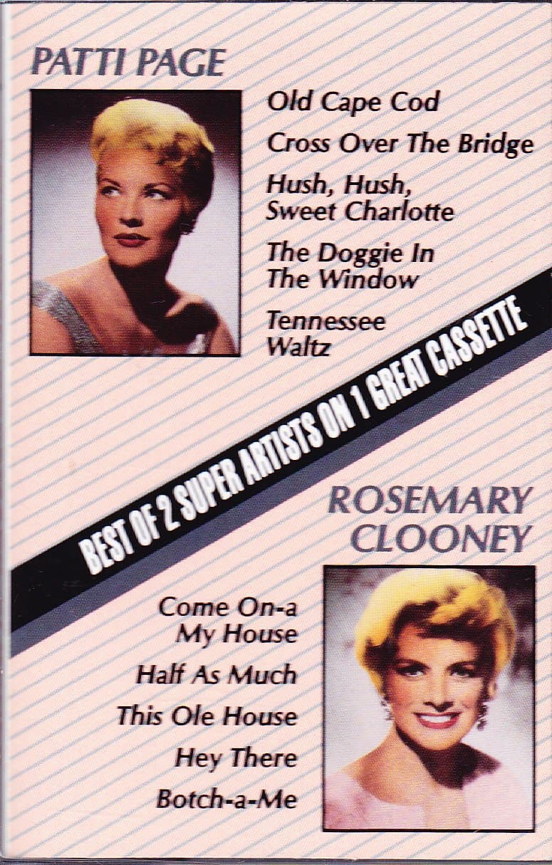 Patti Page / Rosemary Clooney Greatest Hits [Audio Cassette]