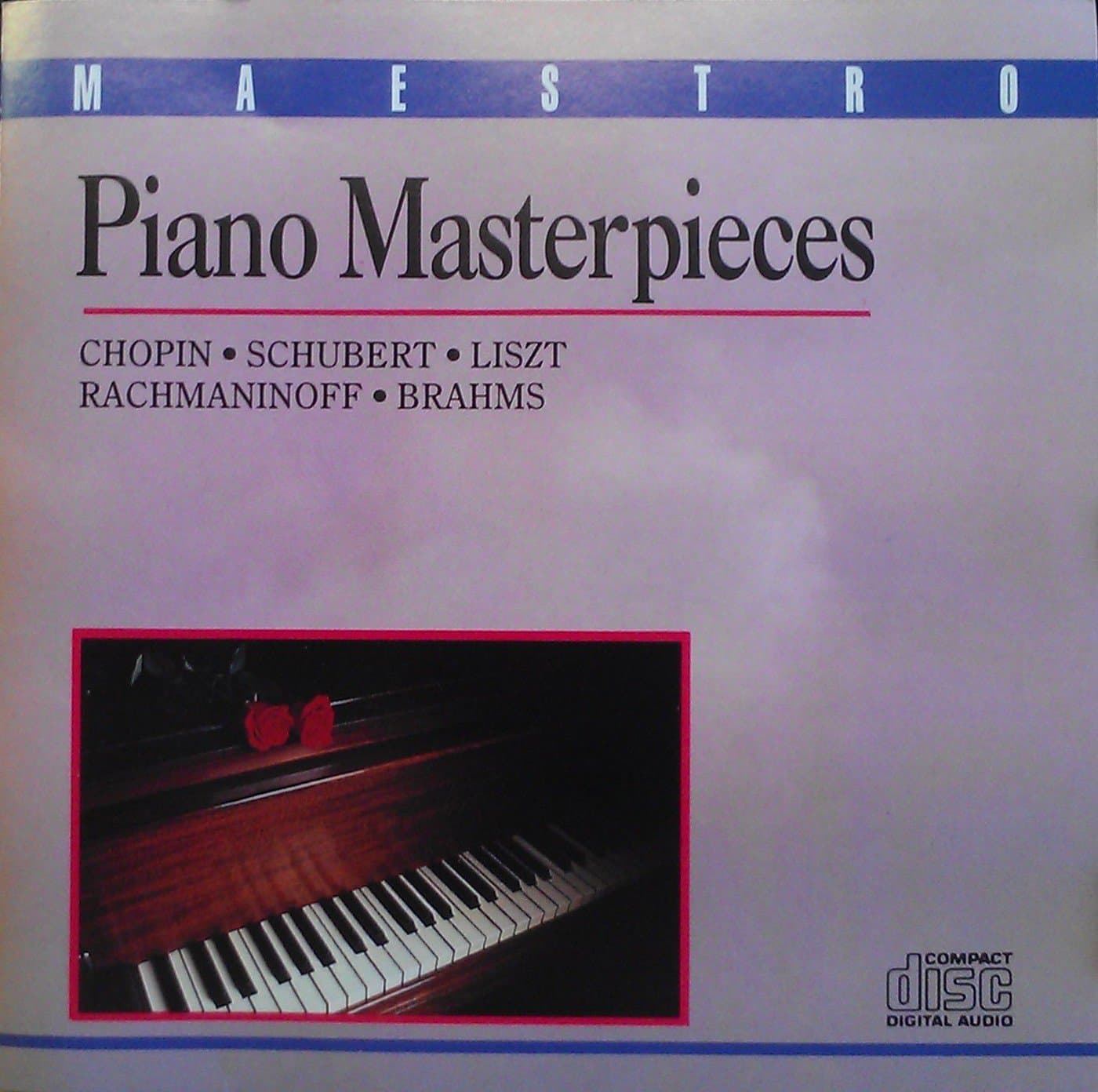 Piano Masterpieces [Audio CD] Chopin; Schubert; Liszt; Rachmaninoff; Brahms; Paul Psnak; Duo BeerSheva: Sara Fuxon & Bart Berman; Shoshana Rudiakov; Garah Landes and Harris Goldsmith