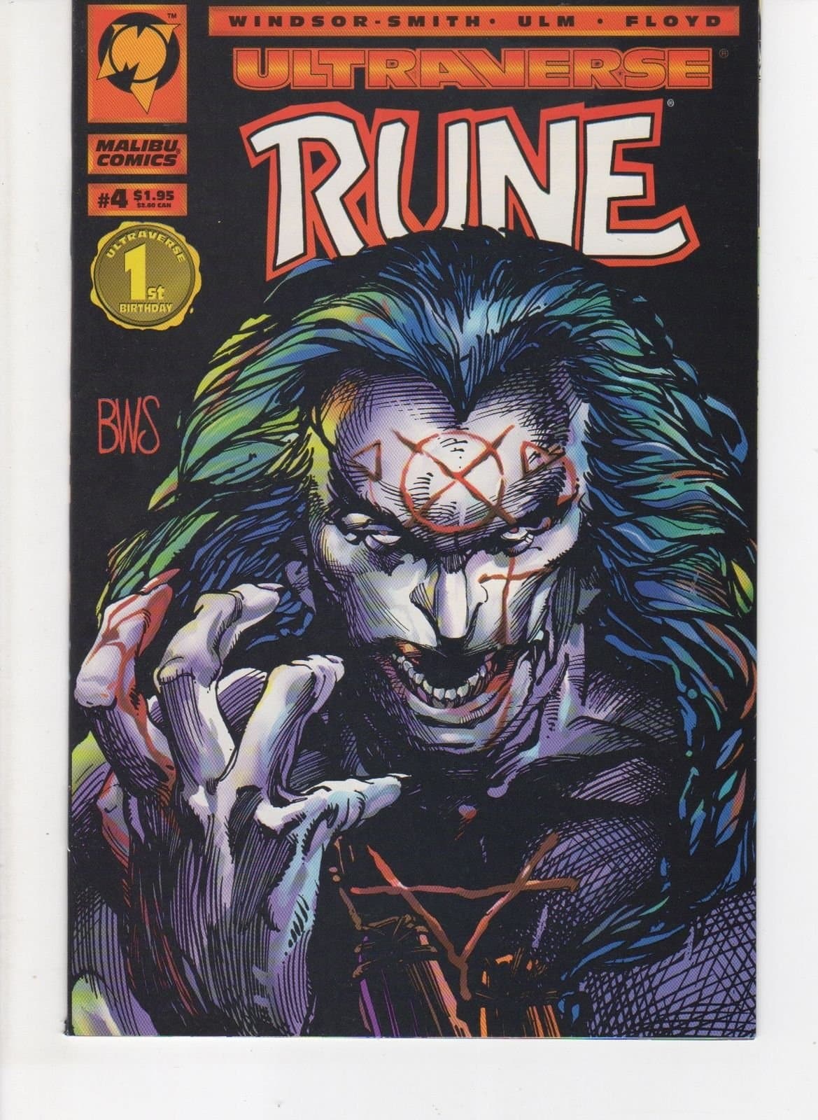 Ultraverse Rune #4 [Unknown Binding] Malibu Comics; Barry Windsor-Smith by null