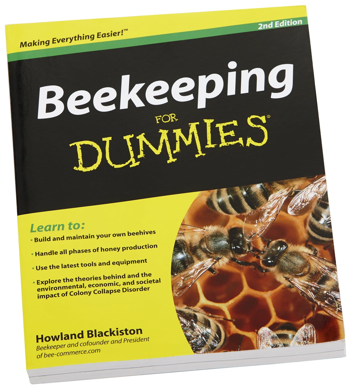 Little Giant Farm & Ag 052847 Bkdum Beekeeping for Dummies Book, White by null