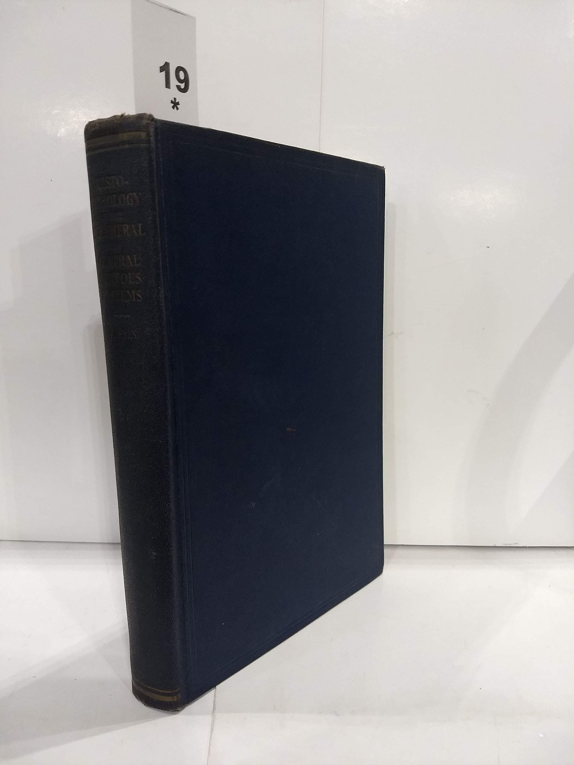 Histopathology of the peripheral and central nervous systems. [Hardcover] HASSIN, George B. by null