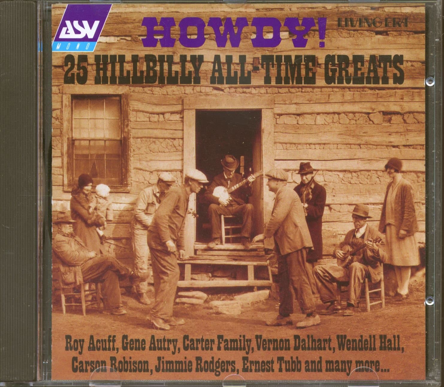 Howdy - 25 Hillbilly All-Time Greats [Audio CD] Various Artists by null