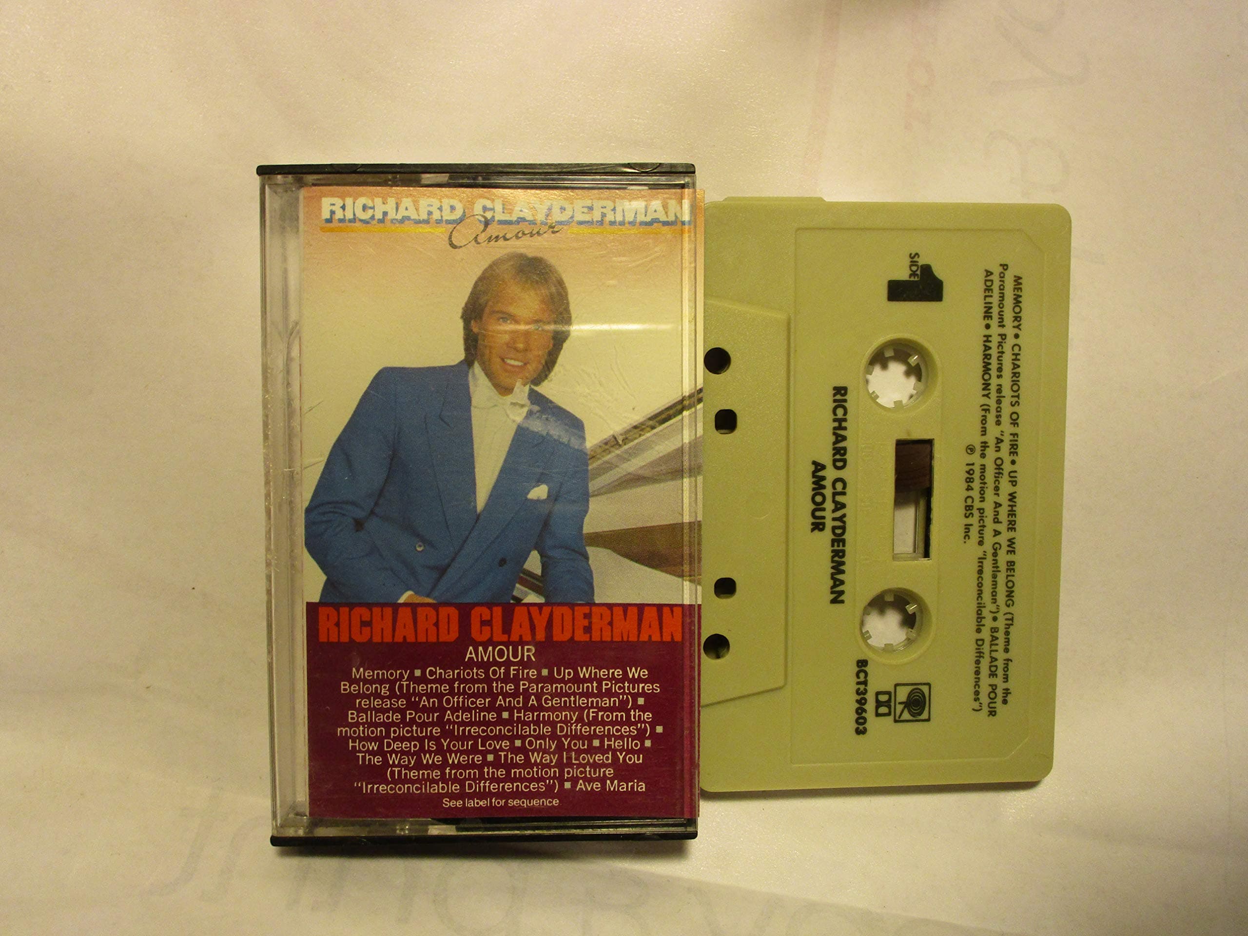 Amour [Audio Cassette] RICHARD CLAYDERMAN by null