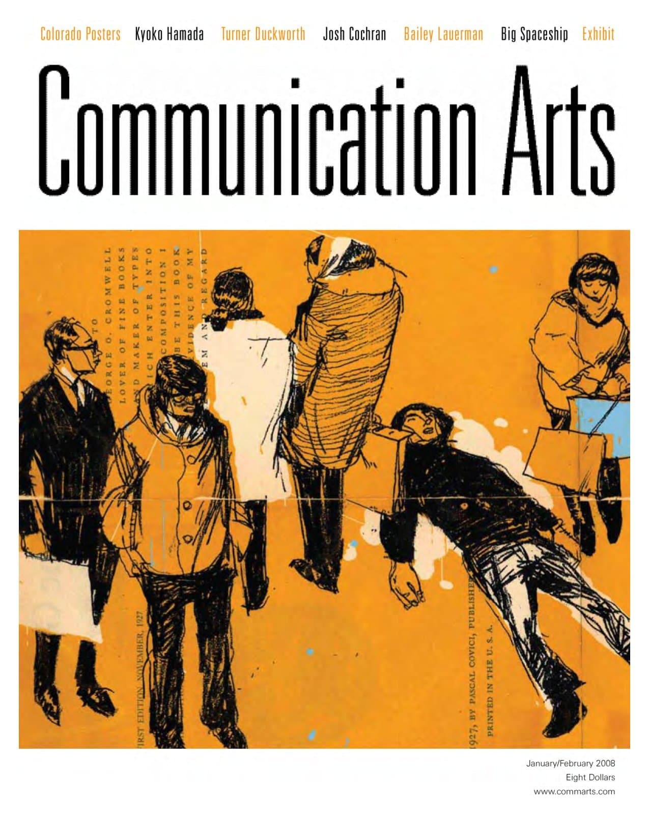 COMMUNICATION ARTS january/february 2008 Vol 49 No 8 [Paperback] Communication Arts by null