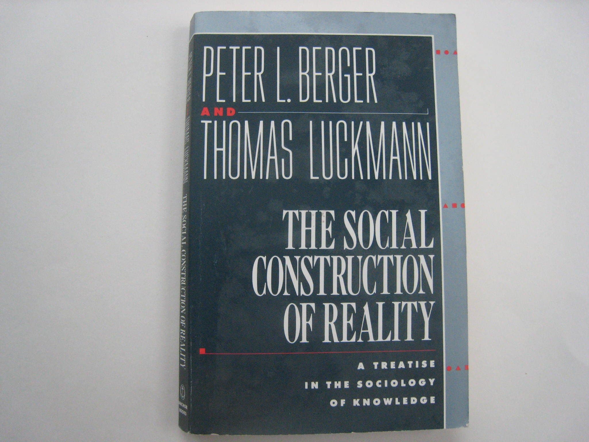 the Social Construction of Reality: a Treatisein the Socialogy of Knowledge [Mass Market Paperback] Peter L. Berger and Thomas Luckmann by null