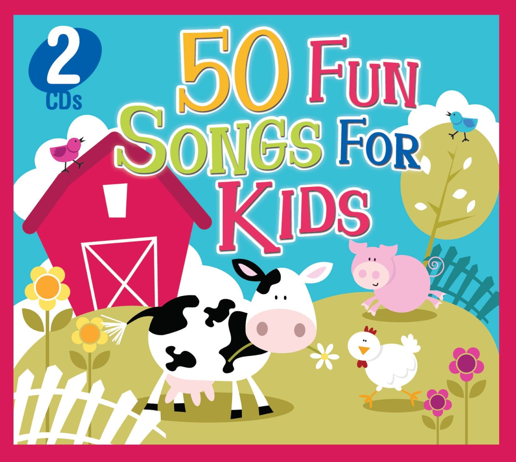 50 FUN SONGS FOR KIDS (2 CD Set)