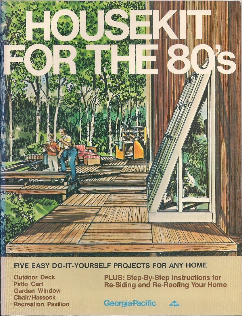 Housekit for the 80's (Five easy do-it-yourself projects for any home) [Unknown Binding] unknown author by null