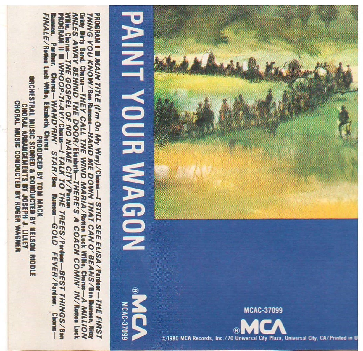 Paint Your Wagon [Audio Cassette] by null