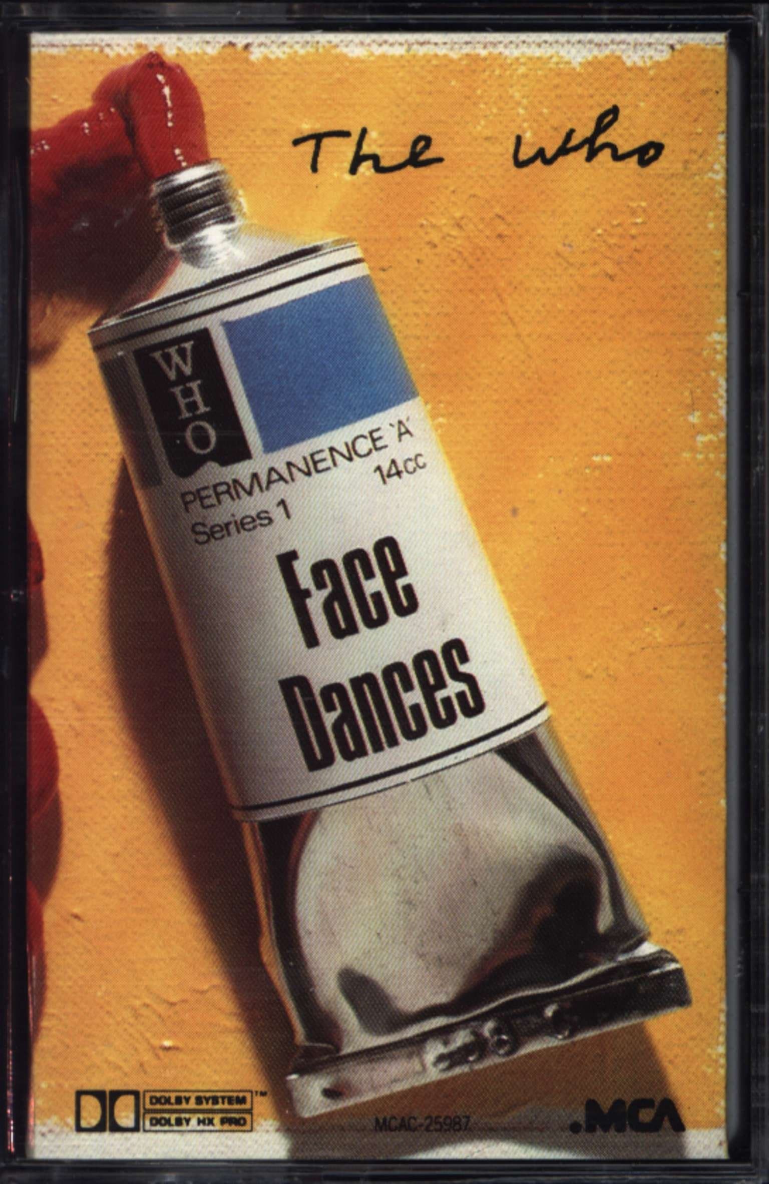 Face Dances [Audio Cassette] Who by null
