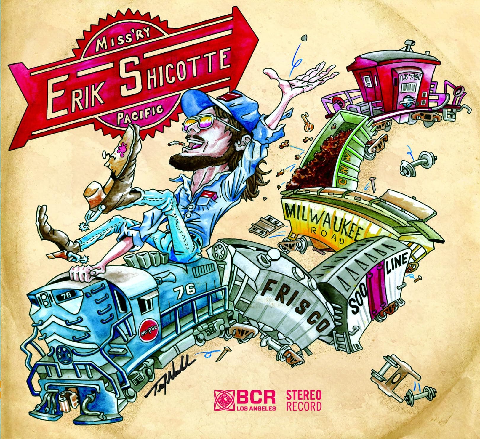 Miss'ry Pacific [Audio CD] Erik Shicotte by null