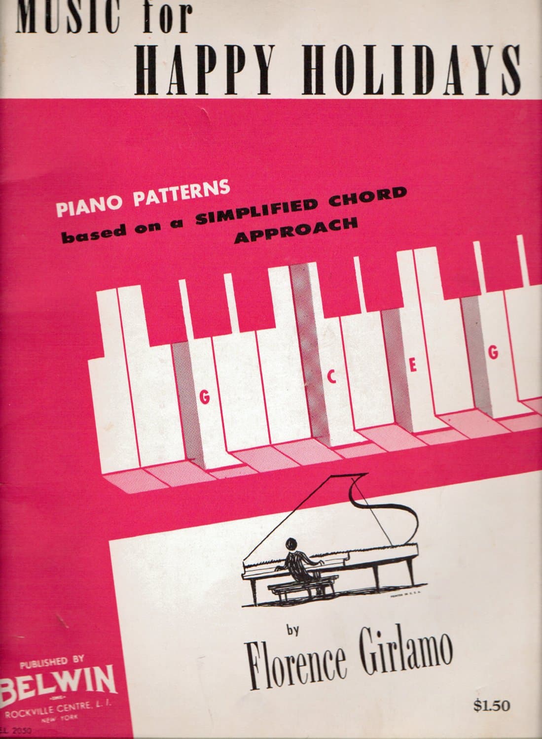 Music for Happy Holidays Piano Patterns [Paperback] unknown author by null