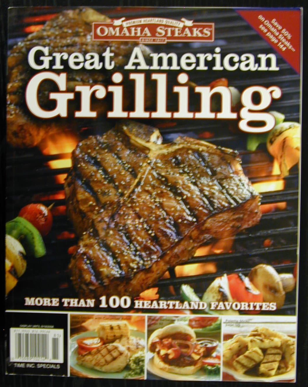 Omaha Steaks Great American Grilling (More Than 100 Hearland Favorites) [Unknown Binding] by null