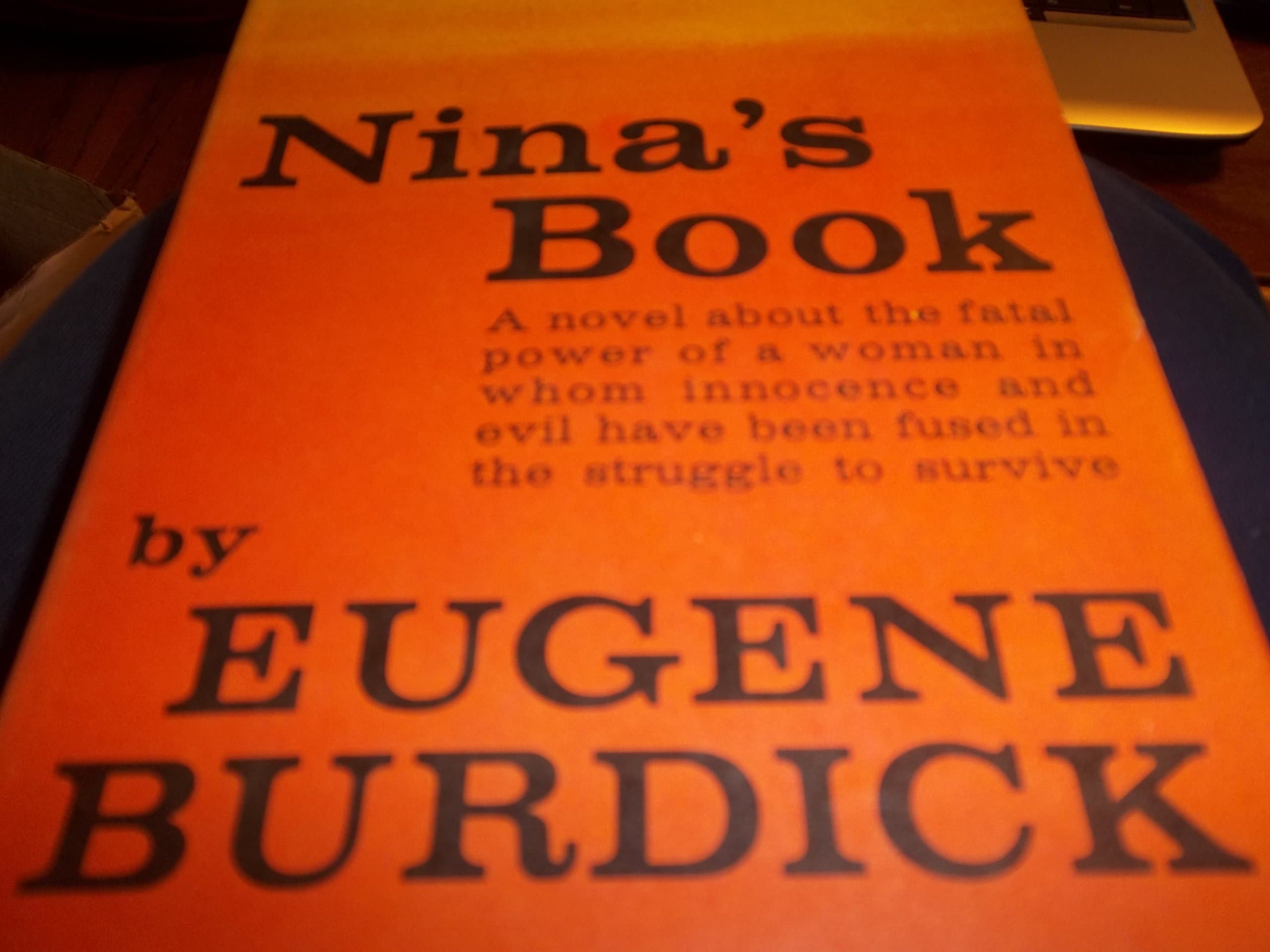 Nina's Book [Hardcover] Eugene Burdick by null