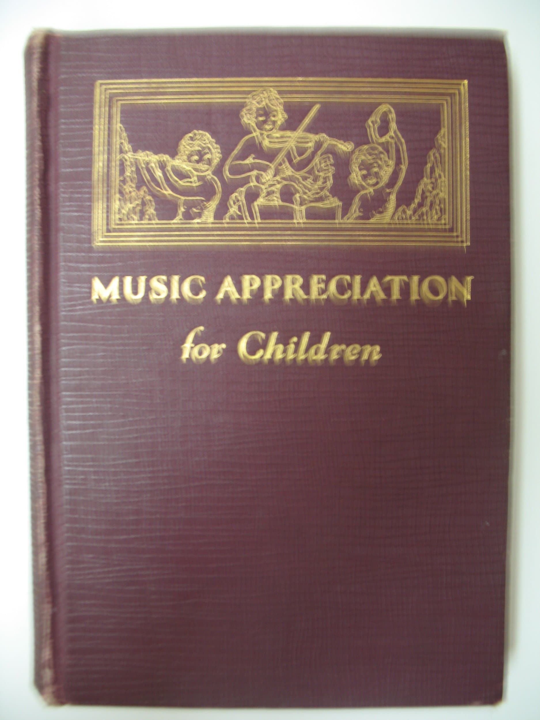 Music Appreciation for Children [Hardcover] VICTOR TALKING MACHINE DIVISION by null