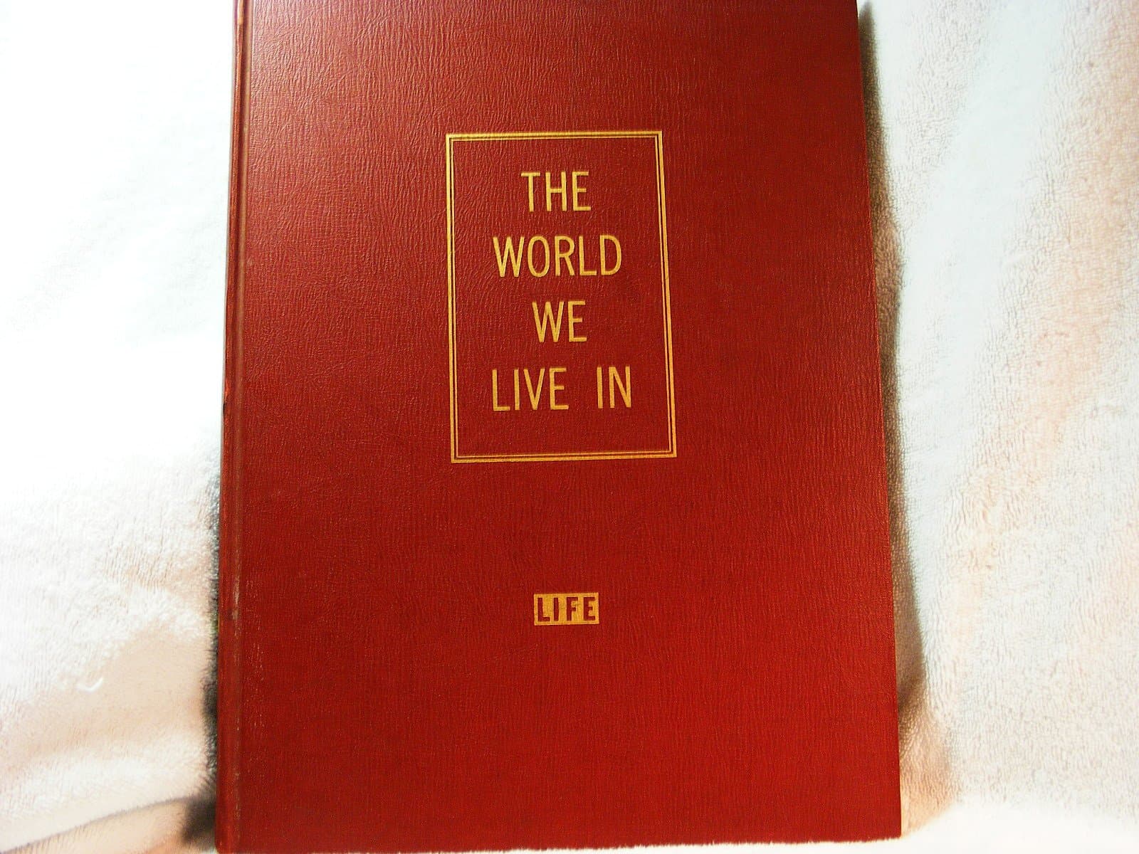 The World We Live in [Hardcover] Editorial Staff of Life by null