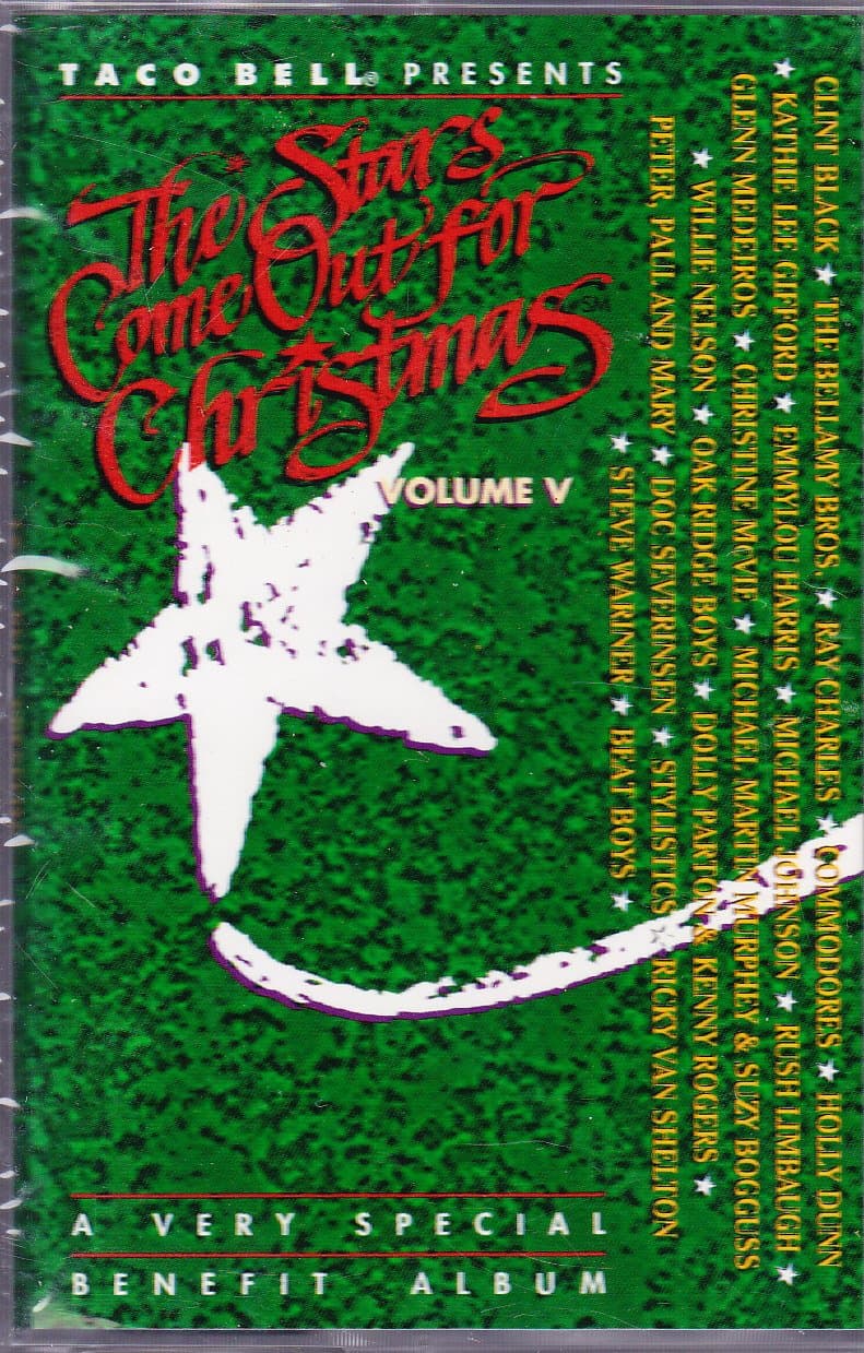 The Stars Come Out for Christmas, Volume V [Audio Cassette] Various Artists; Rush Limbaugh; Christine McVie; Emmylou Harris; Beat Boys; Holly Dunn; Clint Black; Ricky Van Shelton; Peter, Paul & Mary and Stylistics by null