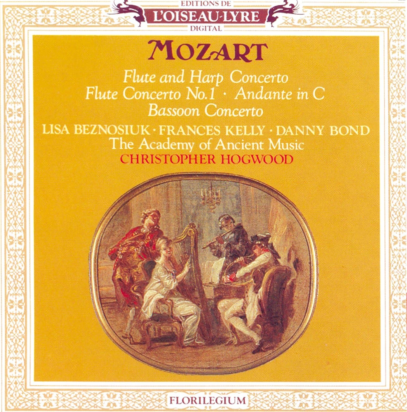 Mozart: Flute & Harp Concerto / Flute Concerto No. 1 / Andante in C / Bassoon Concerto