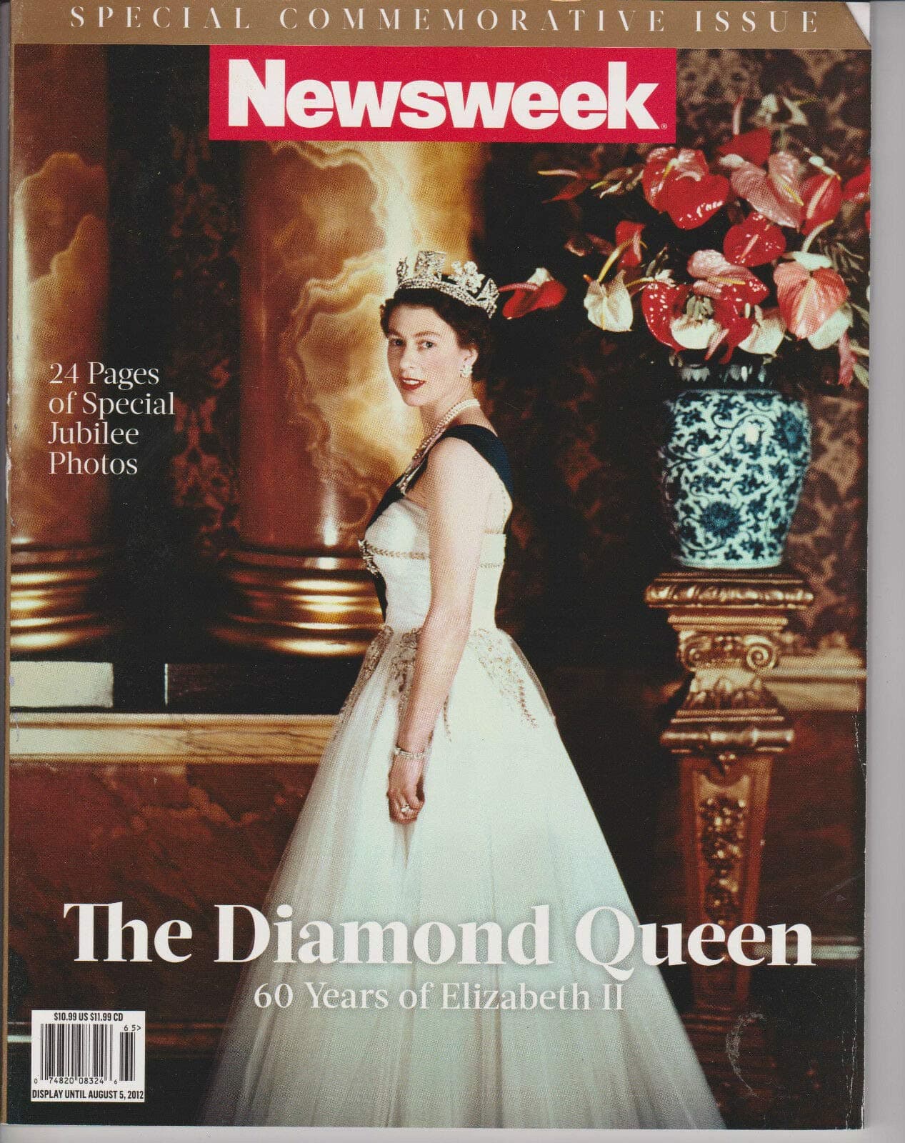 NEWSWEEK SPECIAL COMMEMORATIVE ISSUE THE DIAMOND QUEEN, 60 YEARS OF ELIZABETH II Product [Misc. Supplies] NEWSWEEK THE DIAMOND QUEEN by null