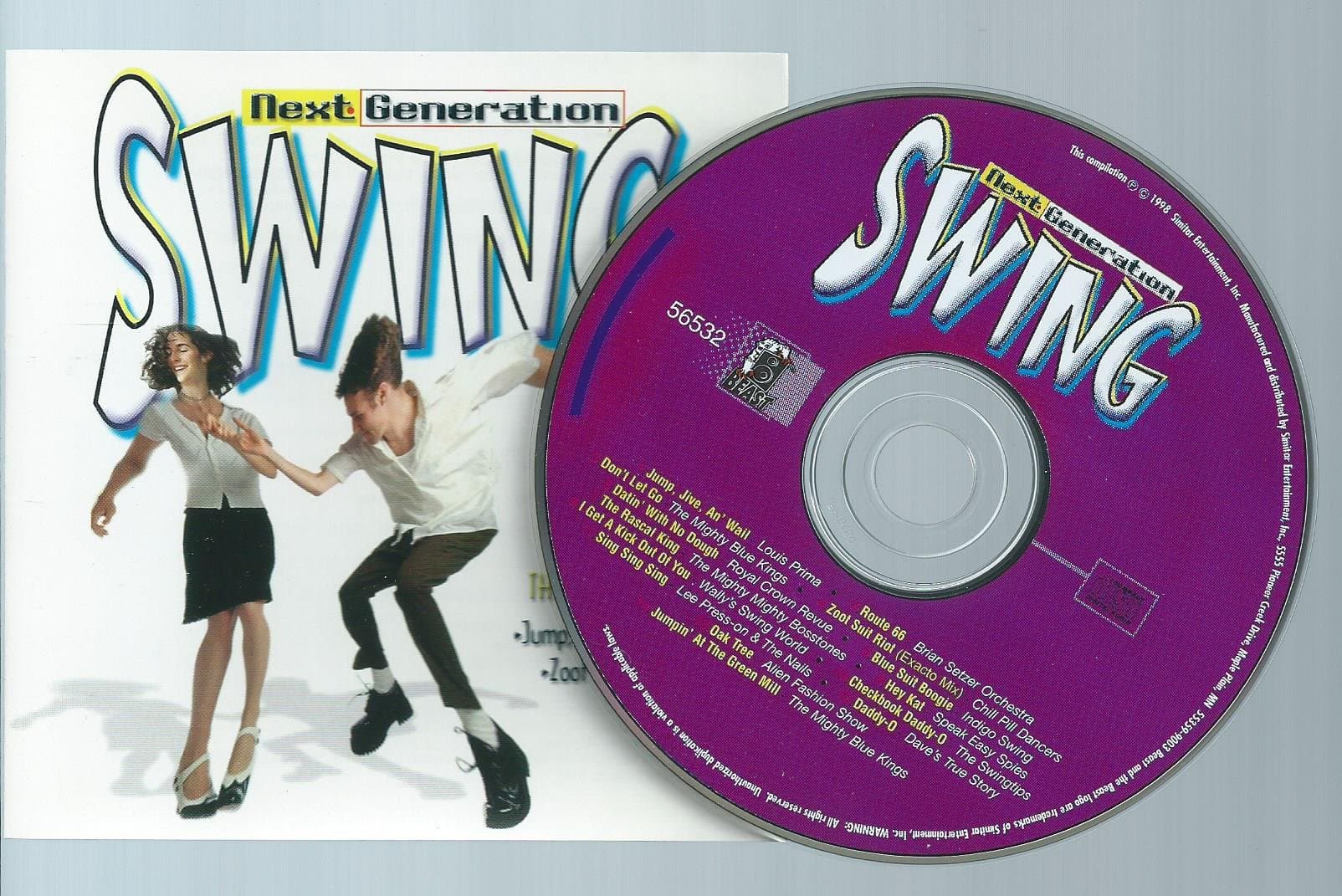 Next Generation Swing [Audio CD] Alien Fashion Show; Brian Setzer Orchestra; Mighty Mighty Bosstones; Louis Prima; Indigo Swing; Swingtips and Chill Pill Dancers by null
