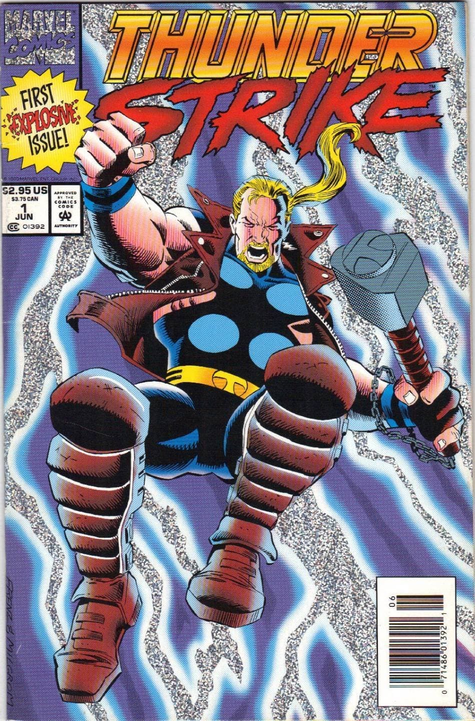 Thunderstrike #1 [Comic] Tom DeFalco and Ron Frenz by null
