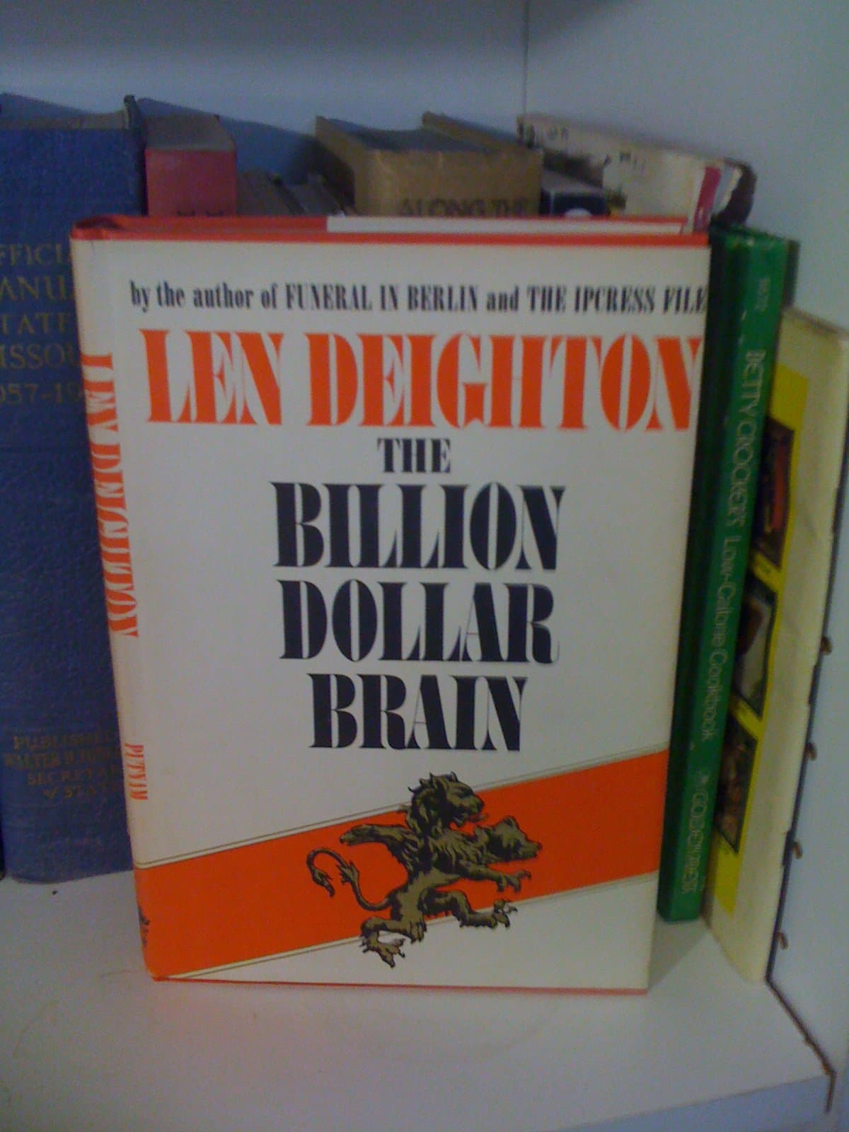 THE BILLION DOLLAR BRAIN [Unknown Binding] Unknown Author by null