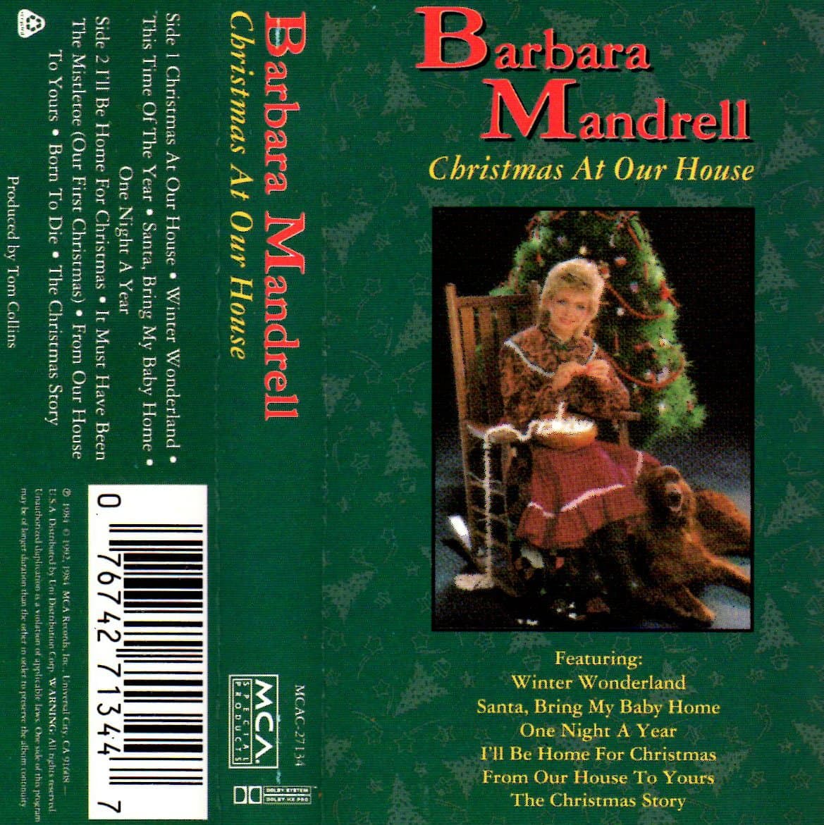 Christmas at Our House [Audio Cassette] Mandrell, Barbara by null