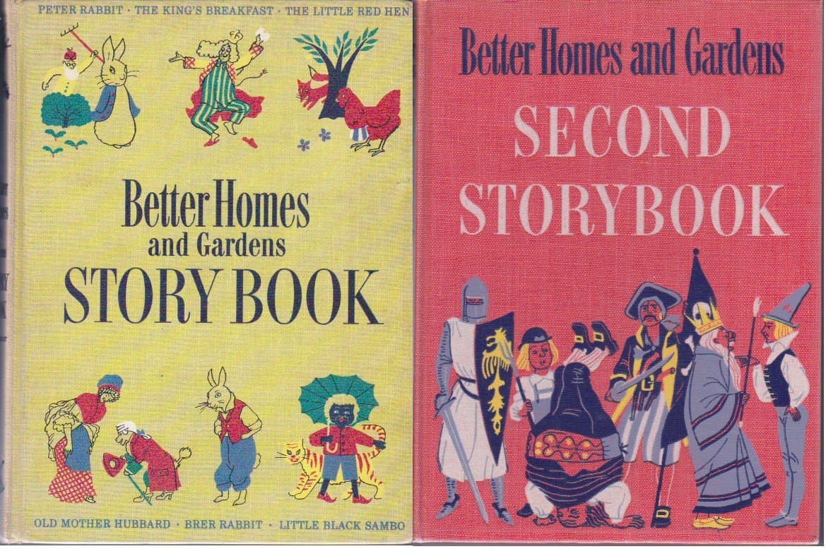 Better Homes and Gardens Story Book (1950 Edition) Plus Better Homes and Gardens Second Story Book (1952 Edition); 2 Vol. Set [Hardcover] Betty O'Connor by null