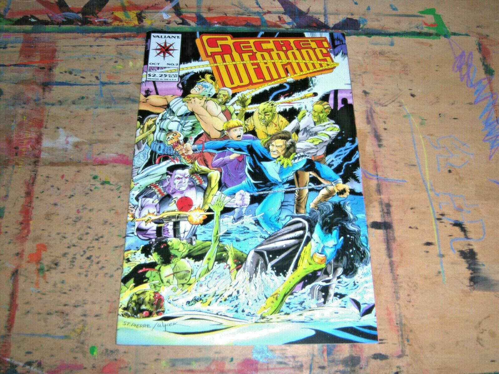 Secret Weapons Comic # 2 - Valiant Comics - October 1993 [Comic] unknown author by null