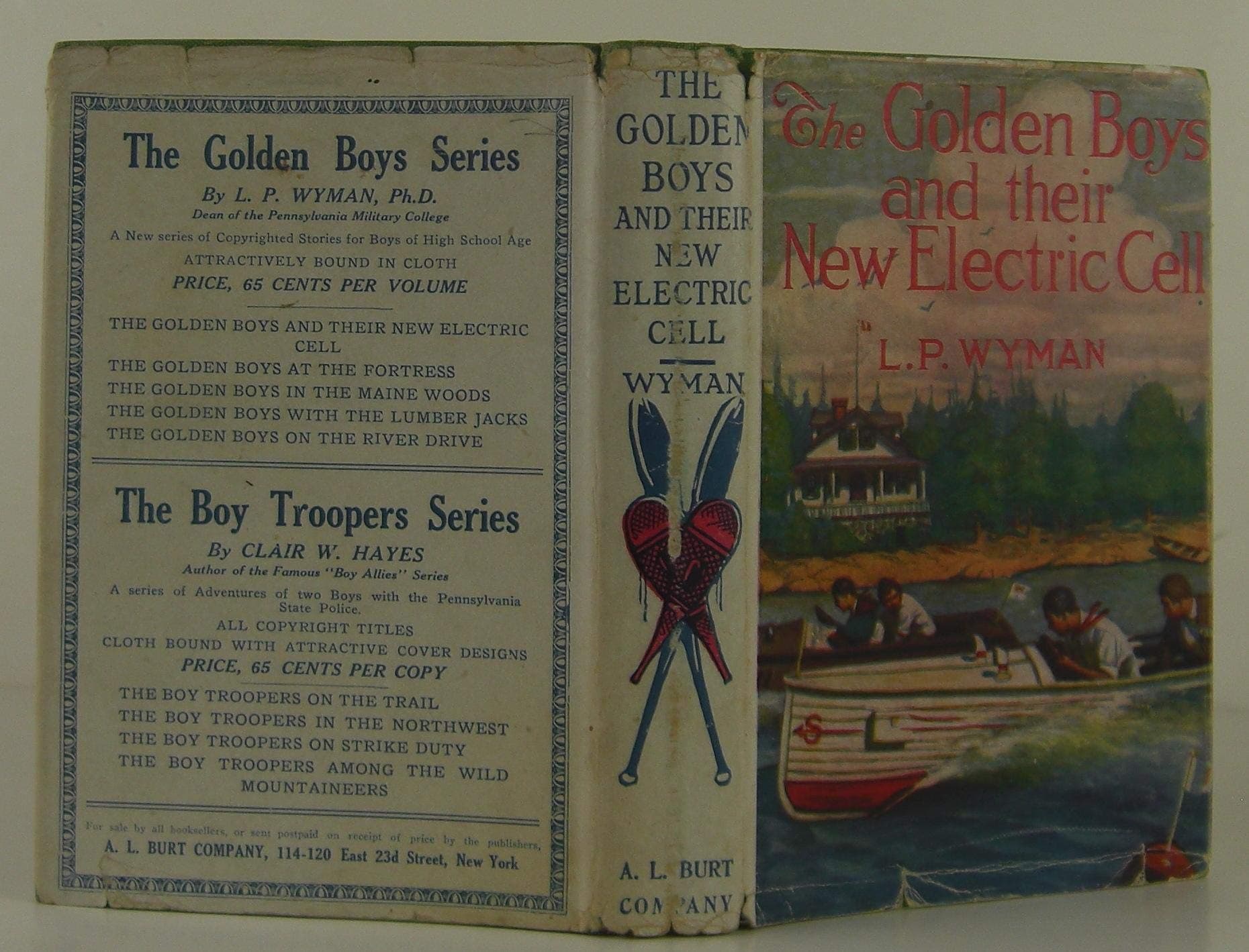 The Golden Boys and Their New Electric Cell [Hardcover] Wyman, L.P. by null