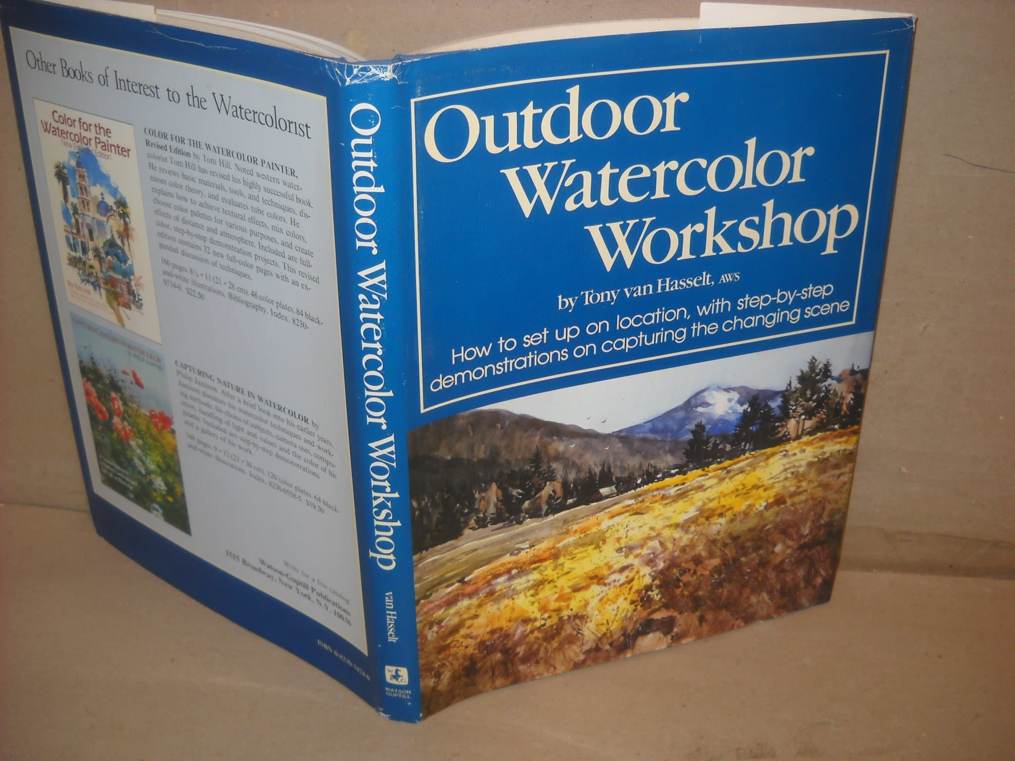 Outdoor Watercolor Workshop [Hardcover] Tony Van Hasselt by null