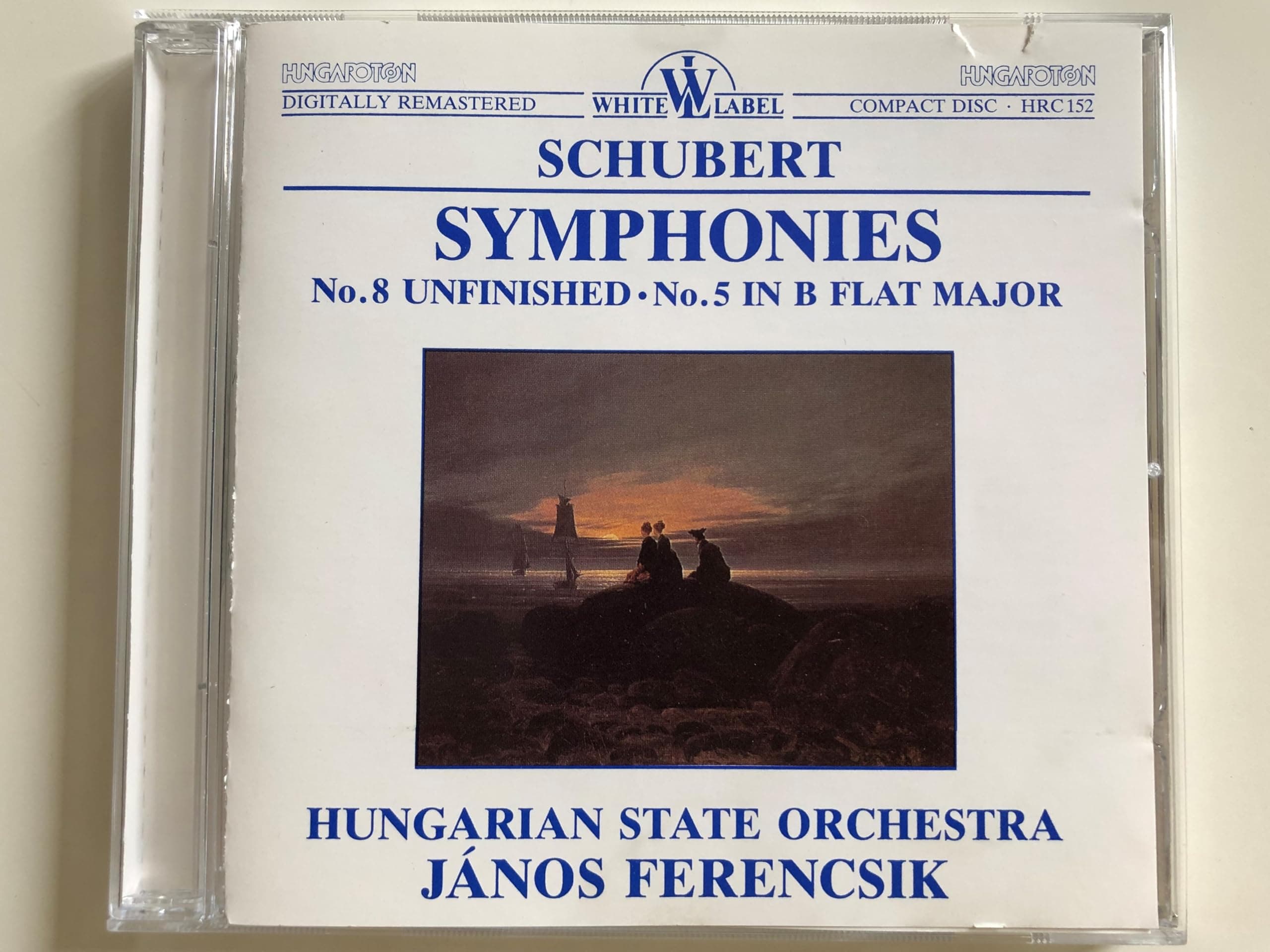 Symphonies 5 & 8 [Audio CD] Schubert; Ferencsik and Hso