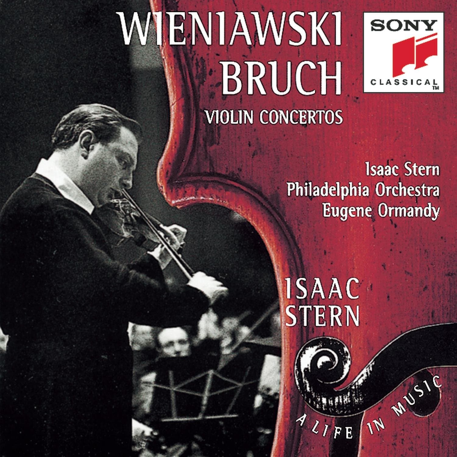 Wienawski, Bruch: Violin Concertos [Audio CD] Isaac Stern; Henryk Wieniawski; Max Bruch; Eugene Ormandy; Columbia Symphony Orchestra; National Symphony Orchestra; Philadelphia Orchestra; Frank Brieff and Mstislav Rostropovich