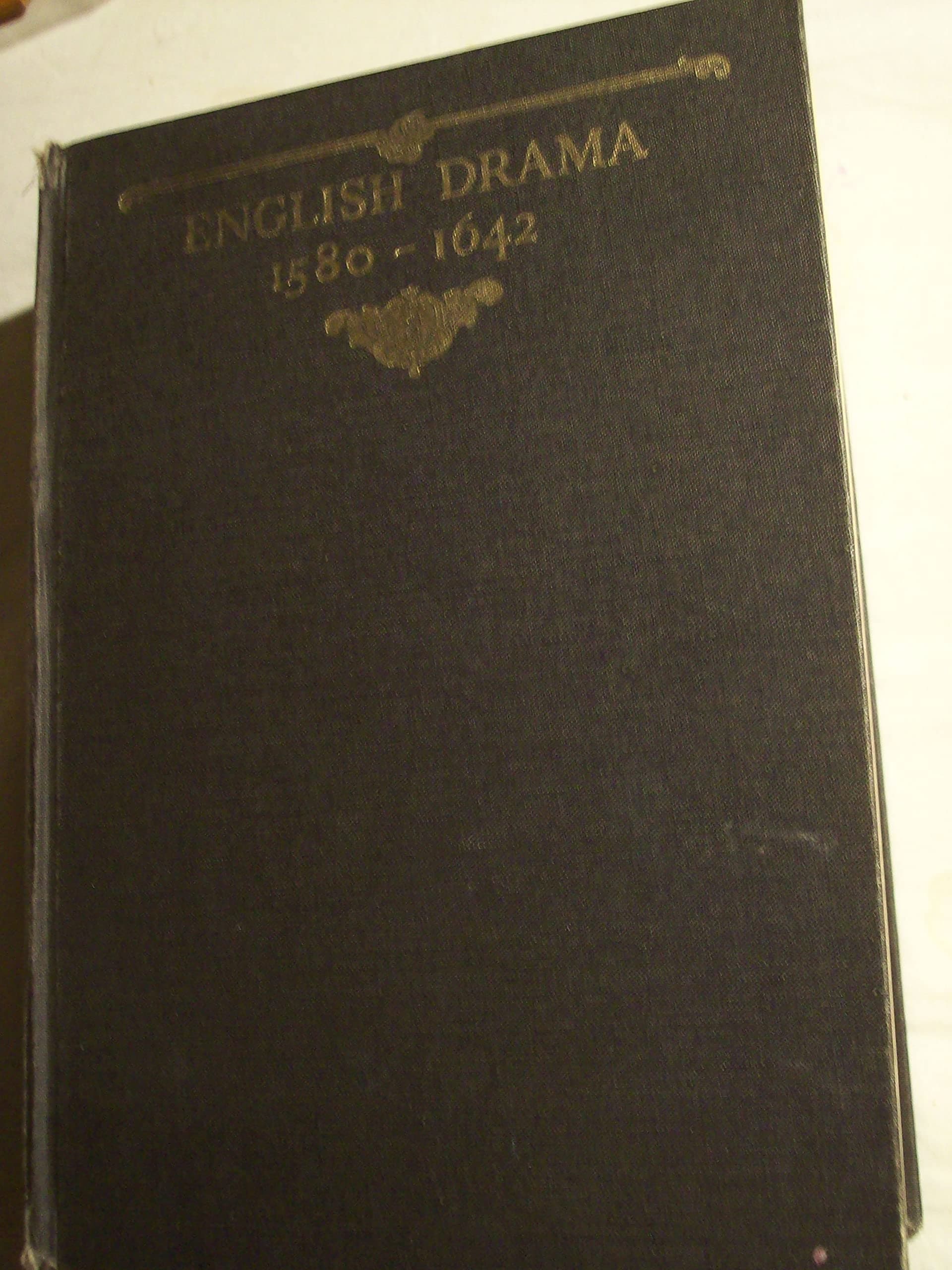 English Drama 1580 - 1642 [Hardcover] brooke by null