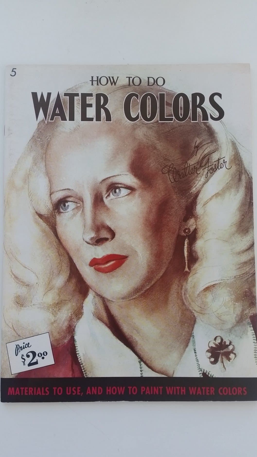 How to Do Water Colors: 5 [Paperback] Walter Foster by null