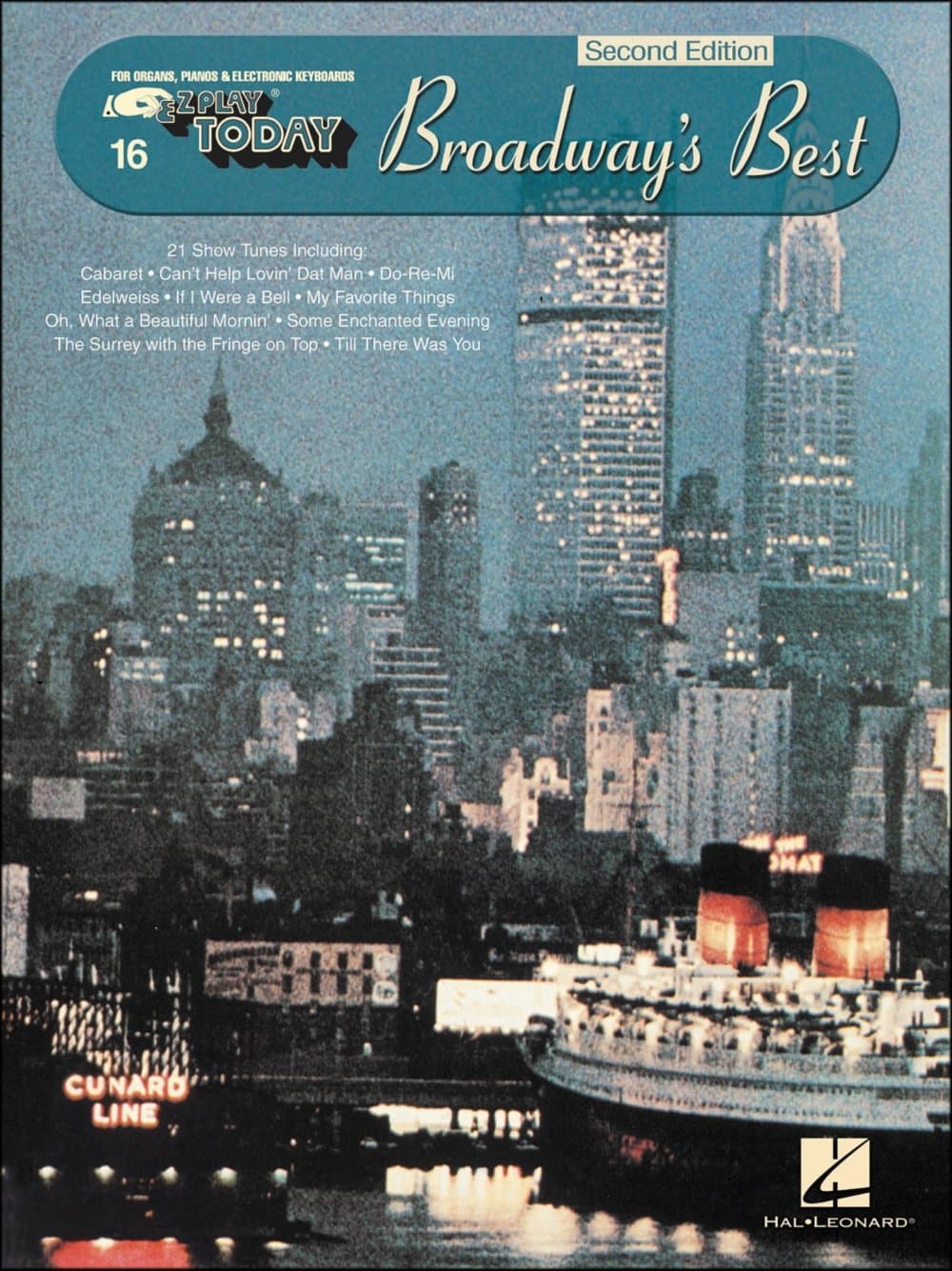 Hal Leonard Broadway's Best 2nd Edition E-Z Play 16 Various by null