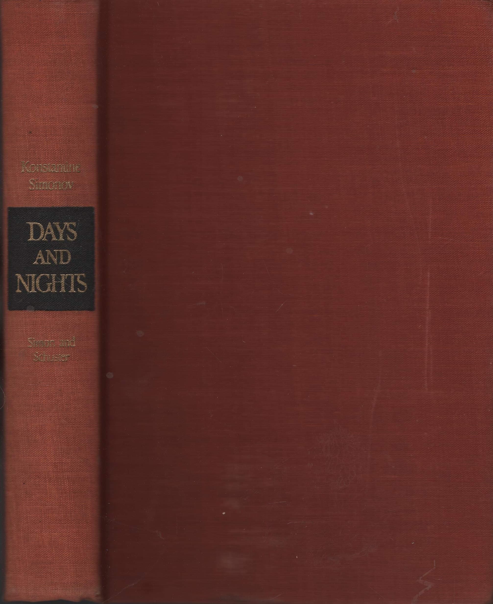 Days and Nights [Hardcover] Joseph Barnes by null