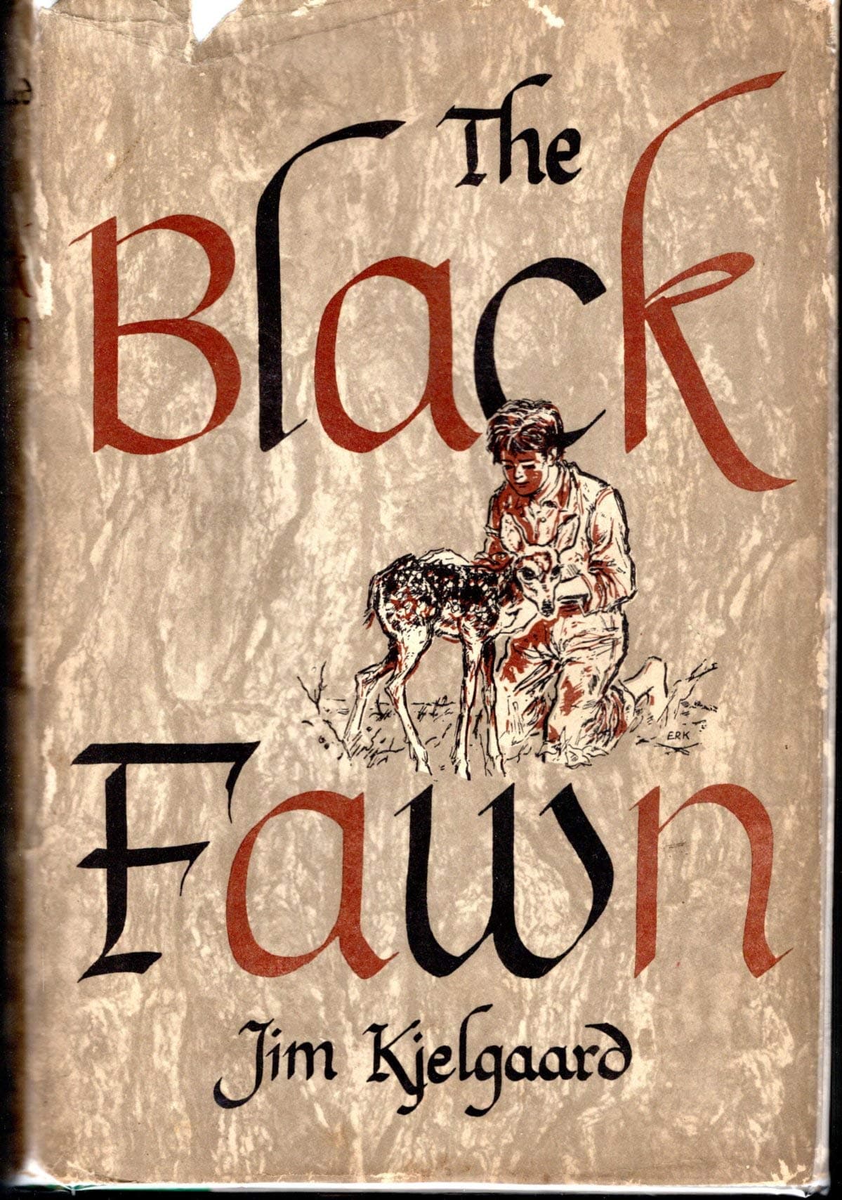 the black fawn [Hardcover] kjelgaard, jim by null
